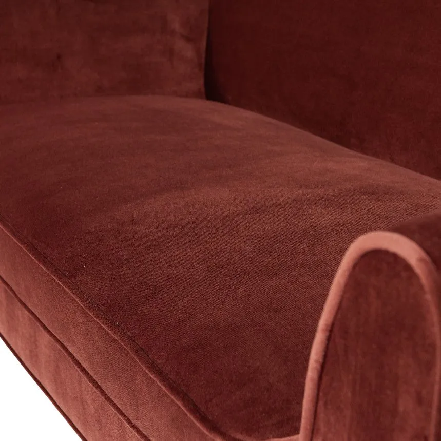 WOOOD diivan Rocco burgundy