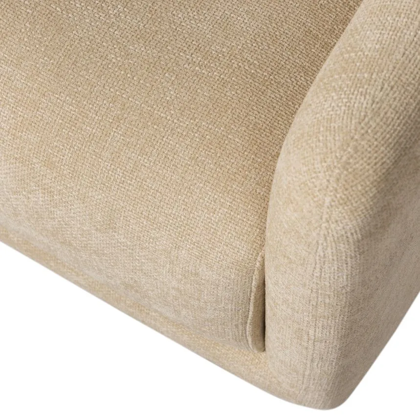 WOOOD pöörlev tugitool Oscar natural