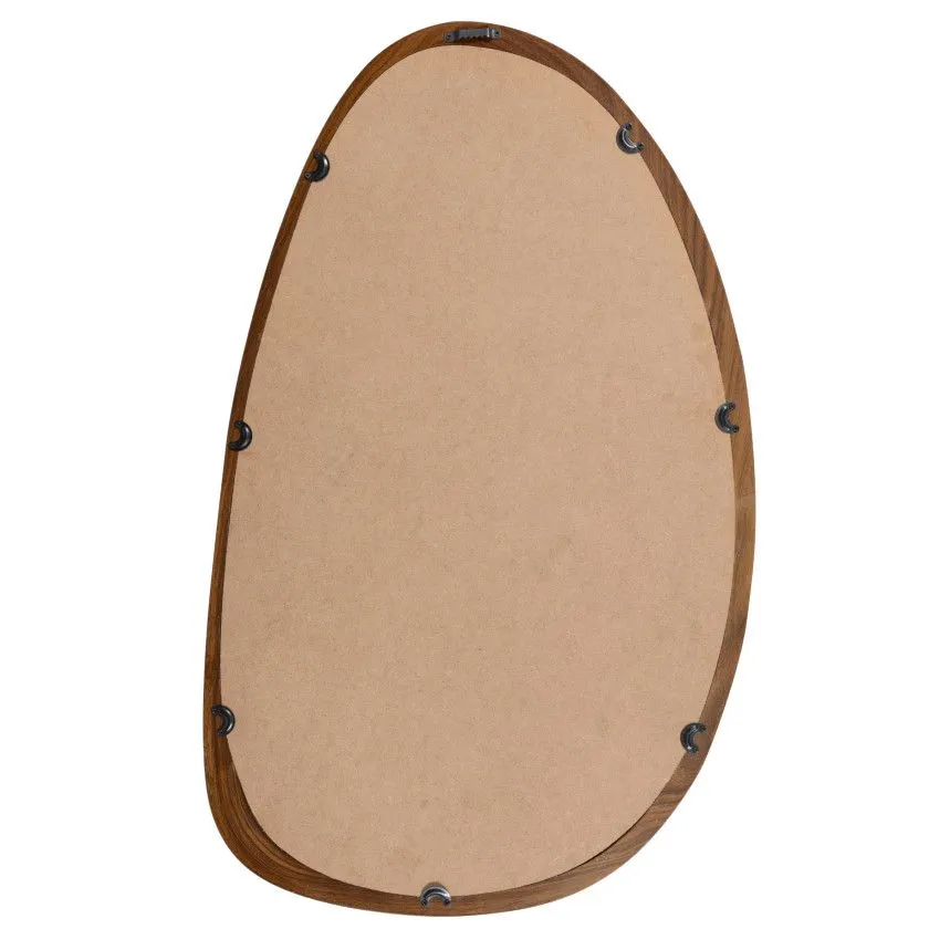 WOOOD seinapeegel Leif 38x64 pruun