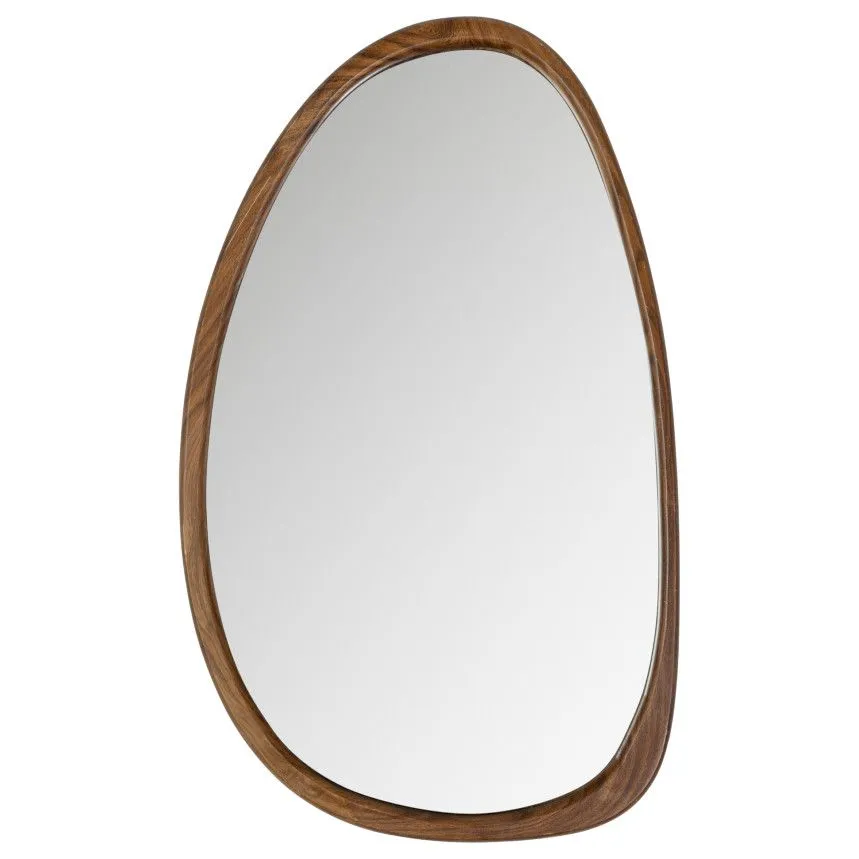 WOOOD seinapeegel Leif 38x64 pruun