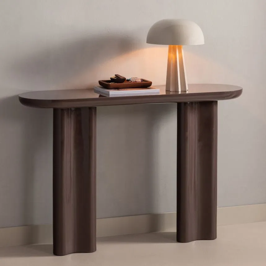 WOOOD abilaud Evara tumepruun