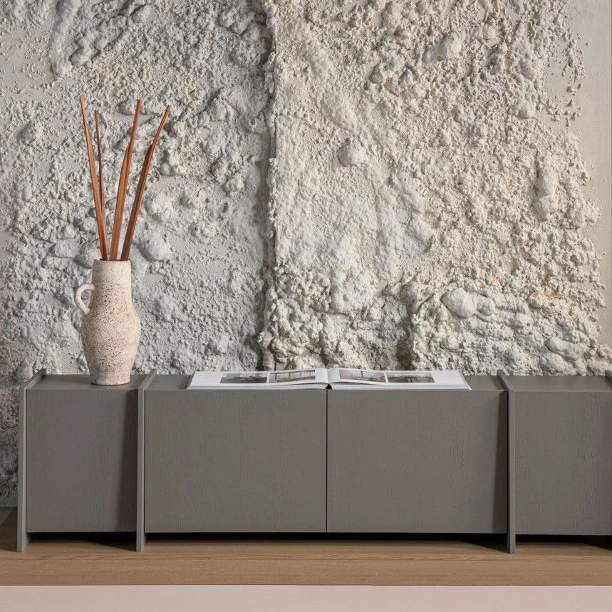 WOOOD dekoratiivne vaas Sive H42 beež