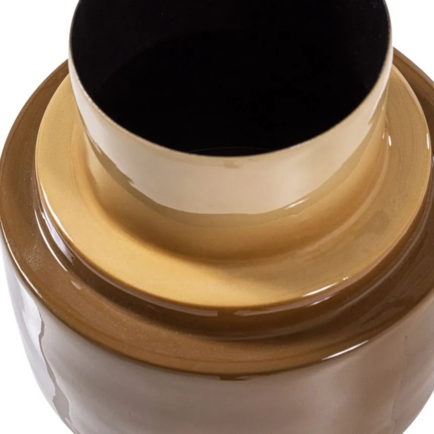 WOOOD vaas Orba H35 pruun