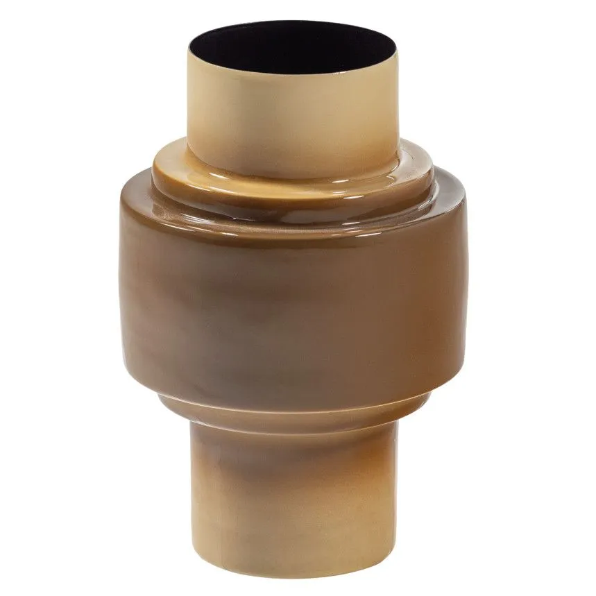 WOOOD vaas Orba H35 pruun