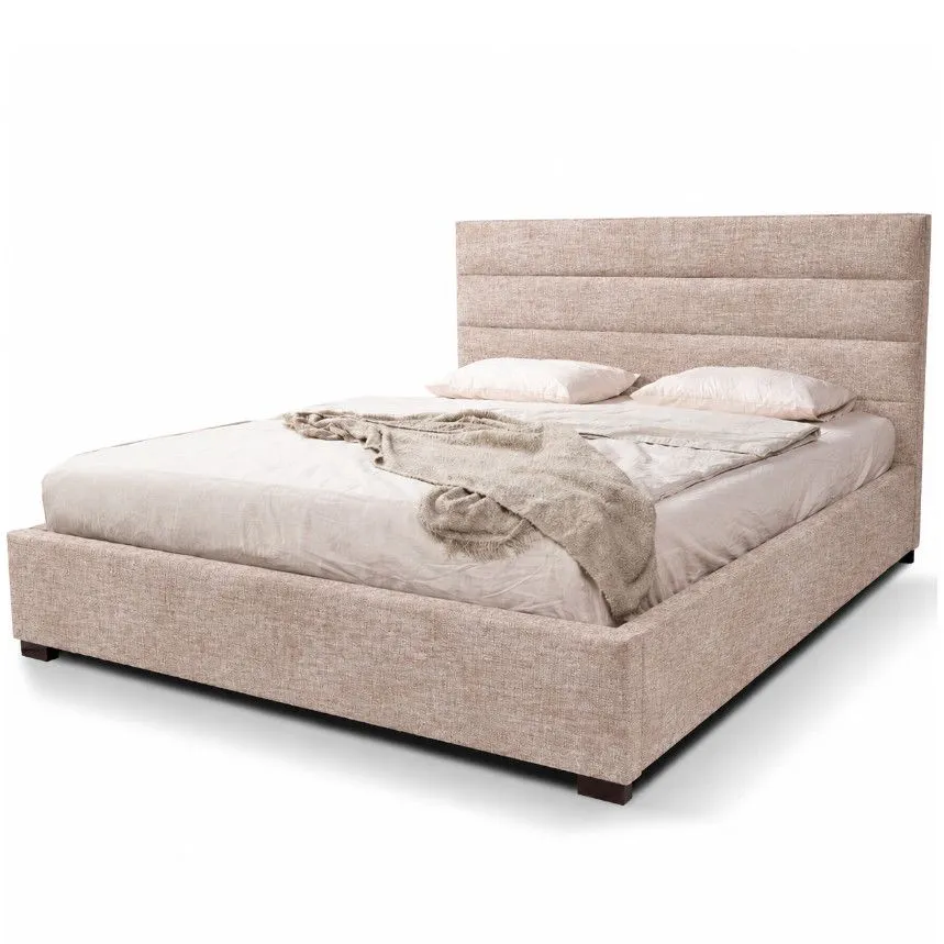 Pesukastiga voodi Verso 180x200 liivabeež