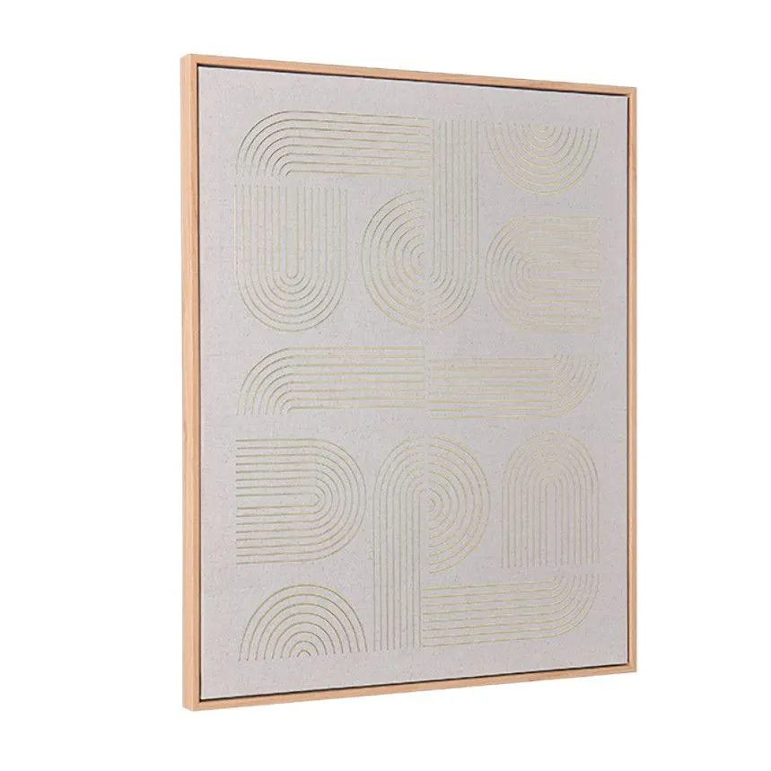 Seinapilt Norman II 40x50 kuldne