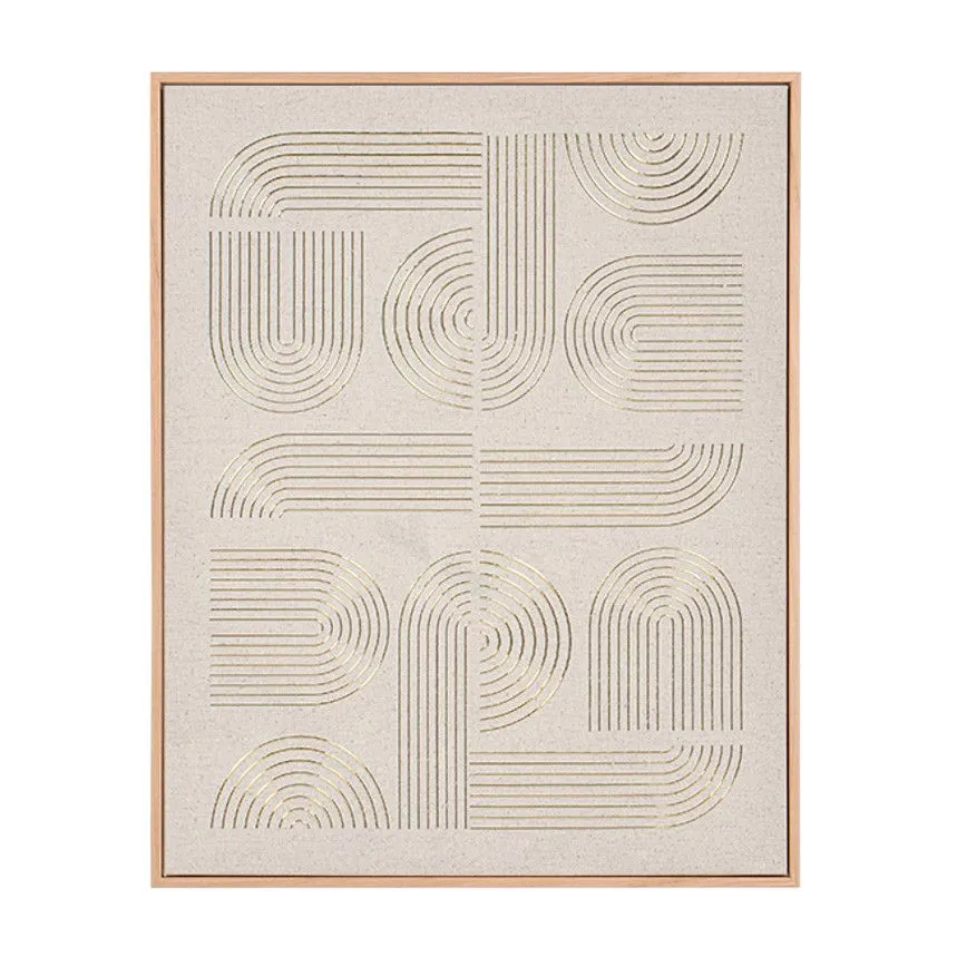 Seinapilt Norman II 40x50 kuldne