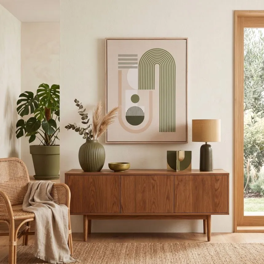 Seinapilt Norman I 40x50 roheline