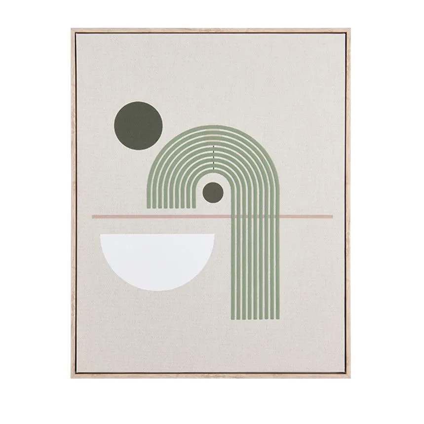 Seinapilt Norman II 40x50 roheline