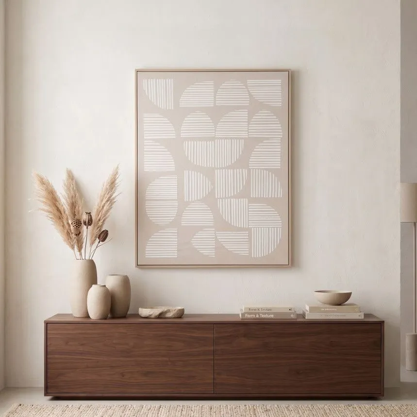 Seinapilt Norman  40x50 valge