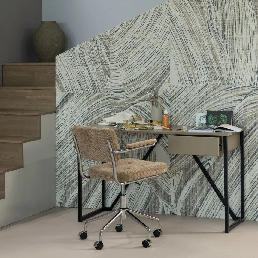 WOOOD kirjutuslaud Julius pruun/must