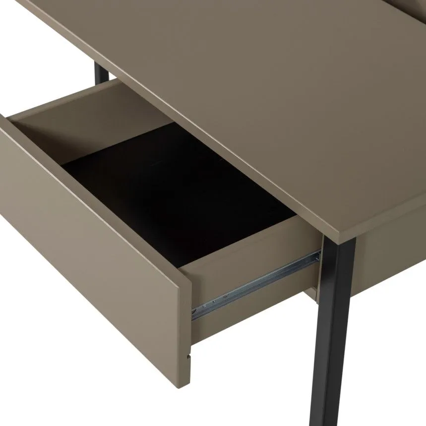 WOOOD kirjutuslaud Julius pruun/must