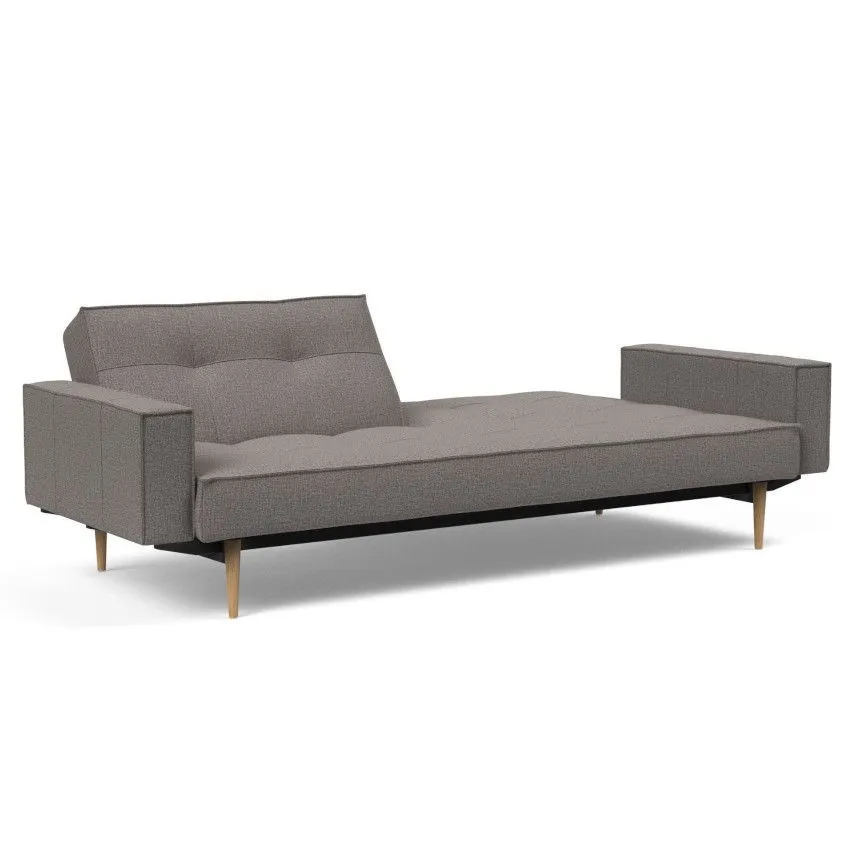 Innovation diivanvoodi käetugedega Styletto Splitback hall
