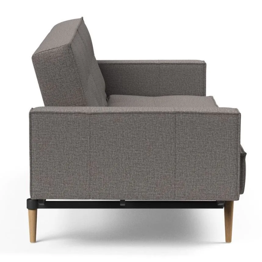 Innovation diivanvoodi käetugedega Styletto Splitback hall