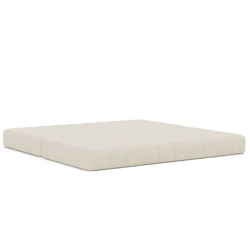 Innovation diivanvoodi Cozypad+ seljatoepadjad helebeež