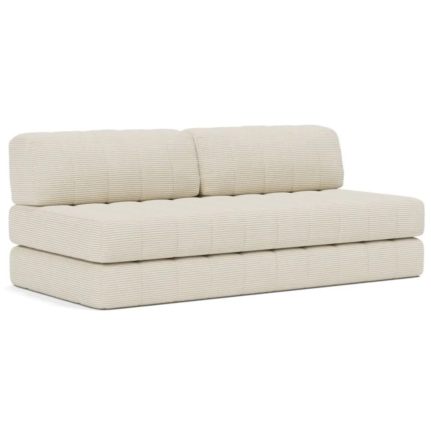 Innovation diivanvoodi Cozypad+ seljatoepadjad helebeež