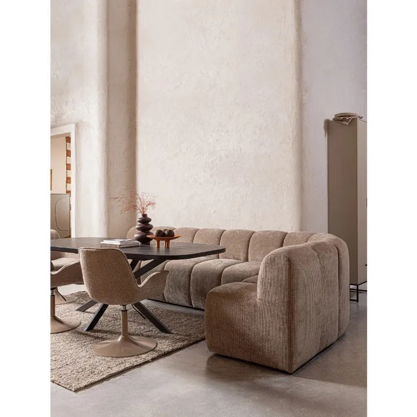 WOOOD pikendatav söögilaud Arros 180/220x90 must