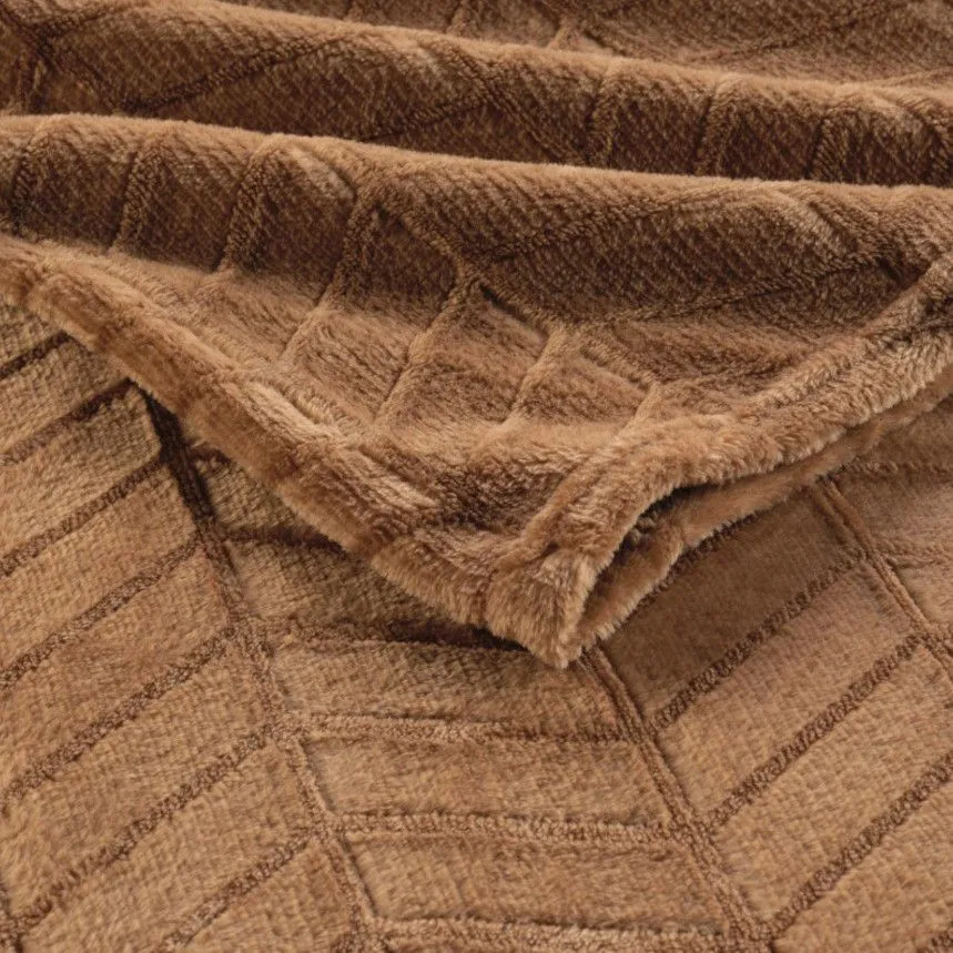 Pleed Arya 180x220 pruun