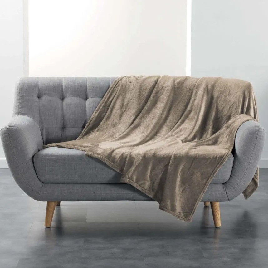 Pleed Flanou 180x220 beež
