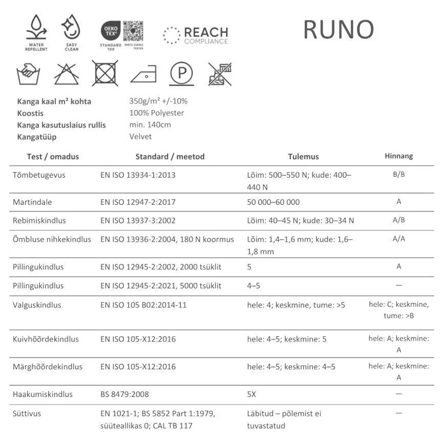 Pesukastiga voodi Nubia 160x200 tumepruun