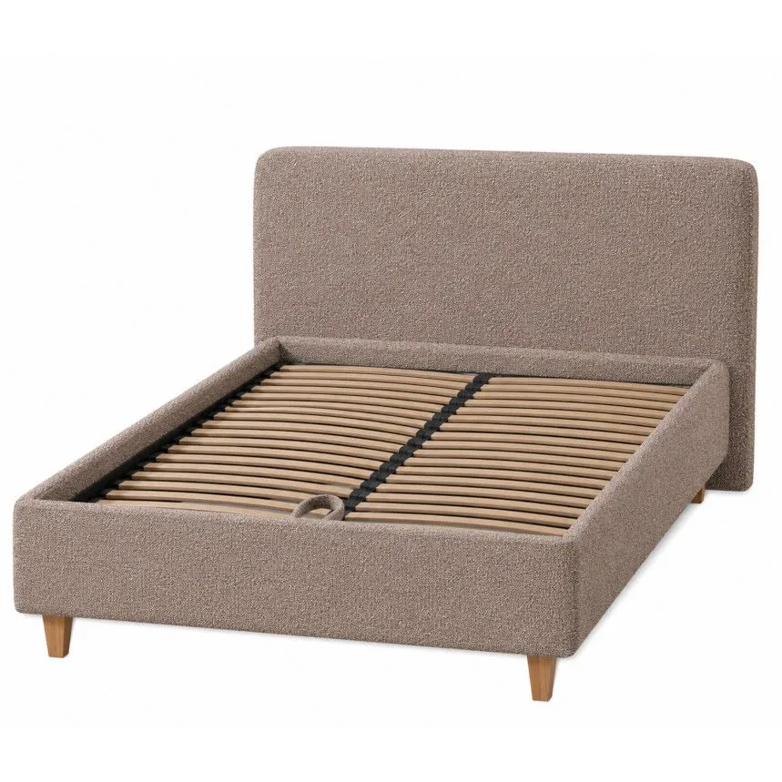 Sleepwell Red Lift Up pesukastiga voodi 140x200 tumebeež