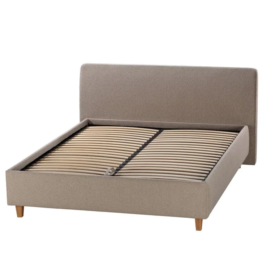 Sleepwell Red Lift Up pesukastiga voodi 180x200 tumebeež