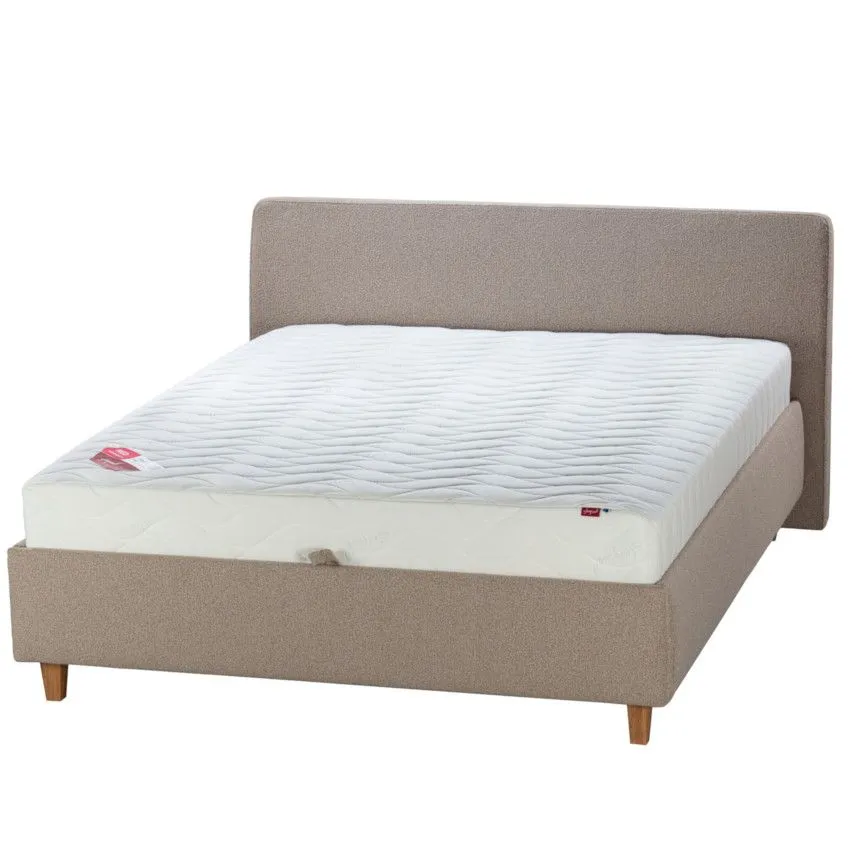 Sleepwell Red Lift Up pesukastiga voodi 180x200 tumebeež