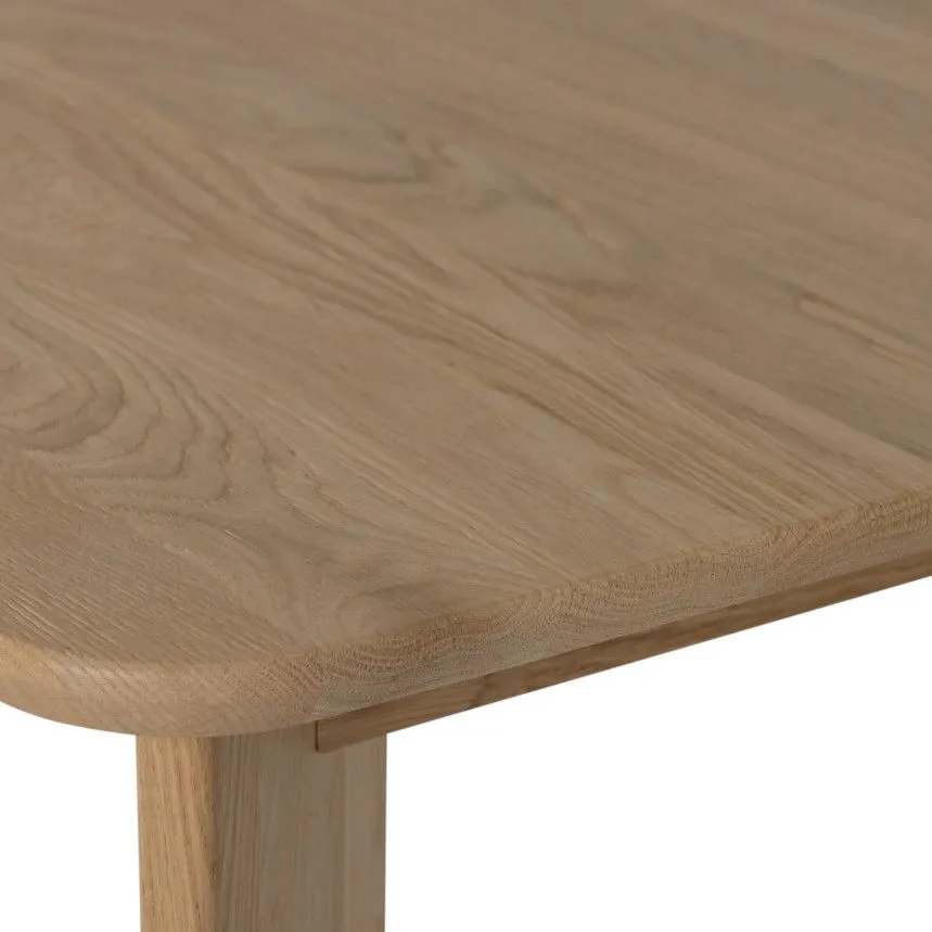 WOOOD söögilaud Tablo 100x180 lakitud tamm