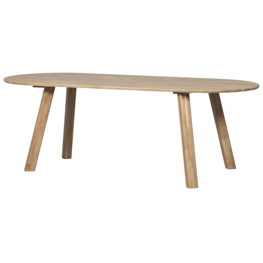 WOOOD söögilaud Tablo 90x220 lakitud tamm