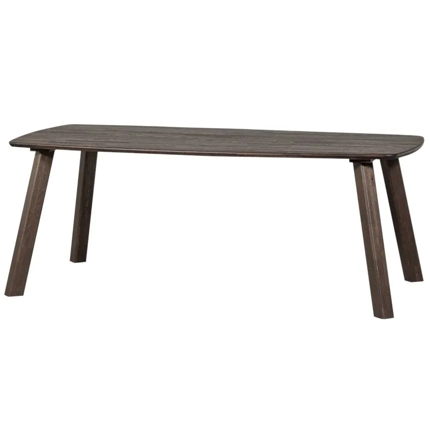 WOOOD söögilaud Tablo 100x180 tumepruun