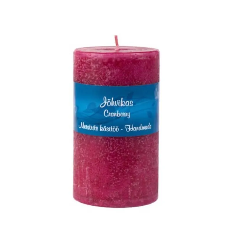 Lõhnaküünal Jõhvikas 7x12cm, 60h