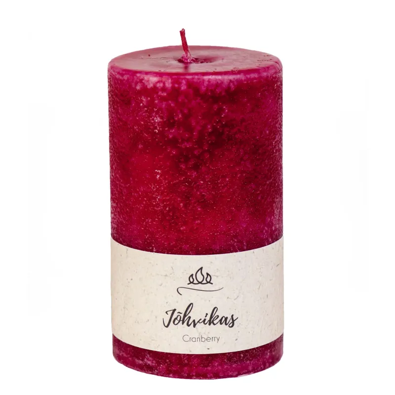 Lõhnaküünal Jõhvikas 7x12cm, 60h