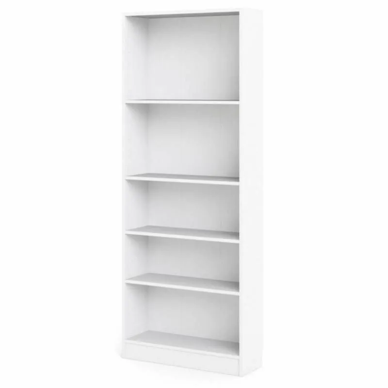 Raamaturiiul Basic valge