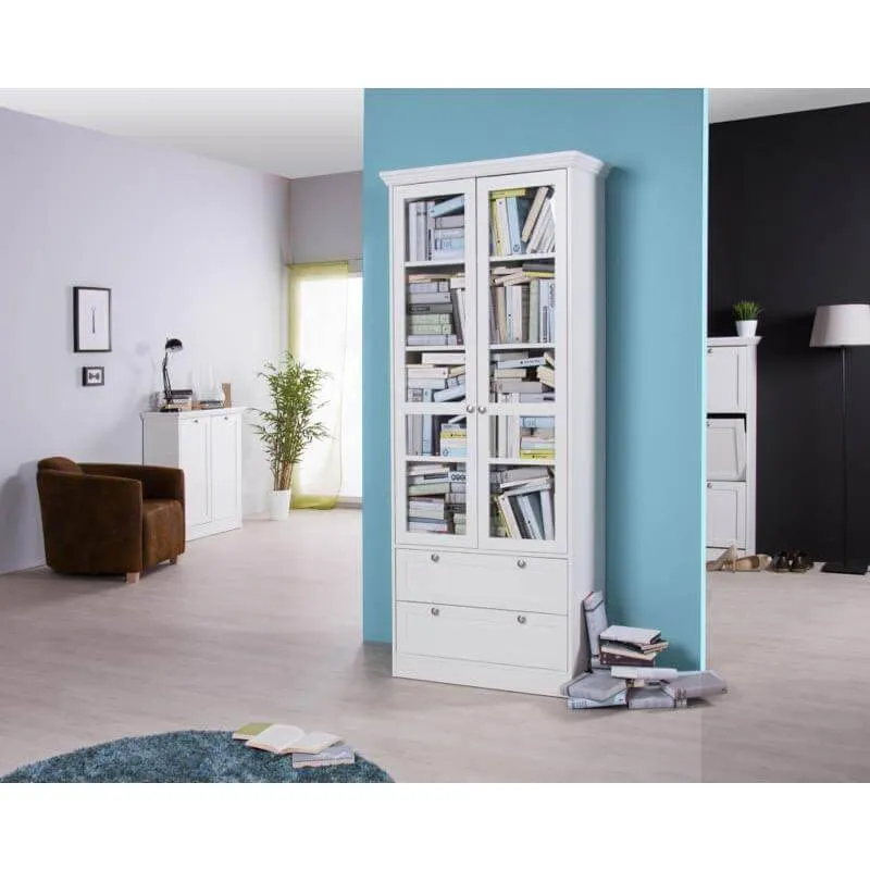 Vitriinkapp Landwood 2u2s valge