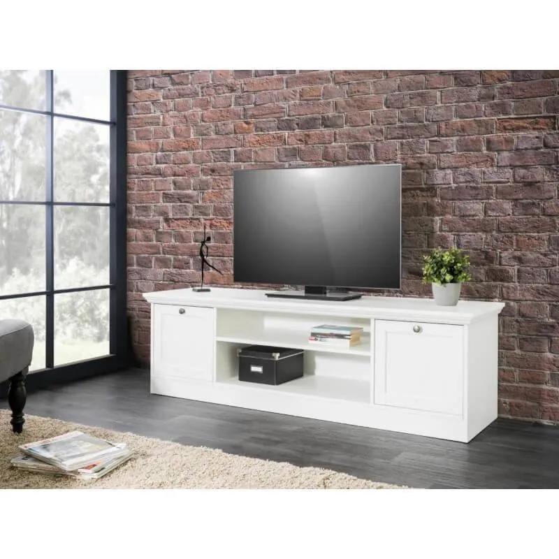 TV-alus Landwood 2u1r valge