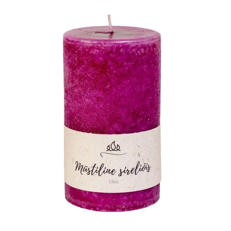 Lõhnaküünal Müstiline sireliõis 7x12cm, 60h