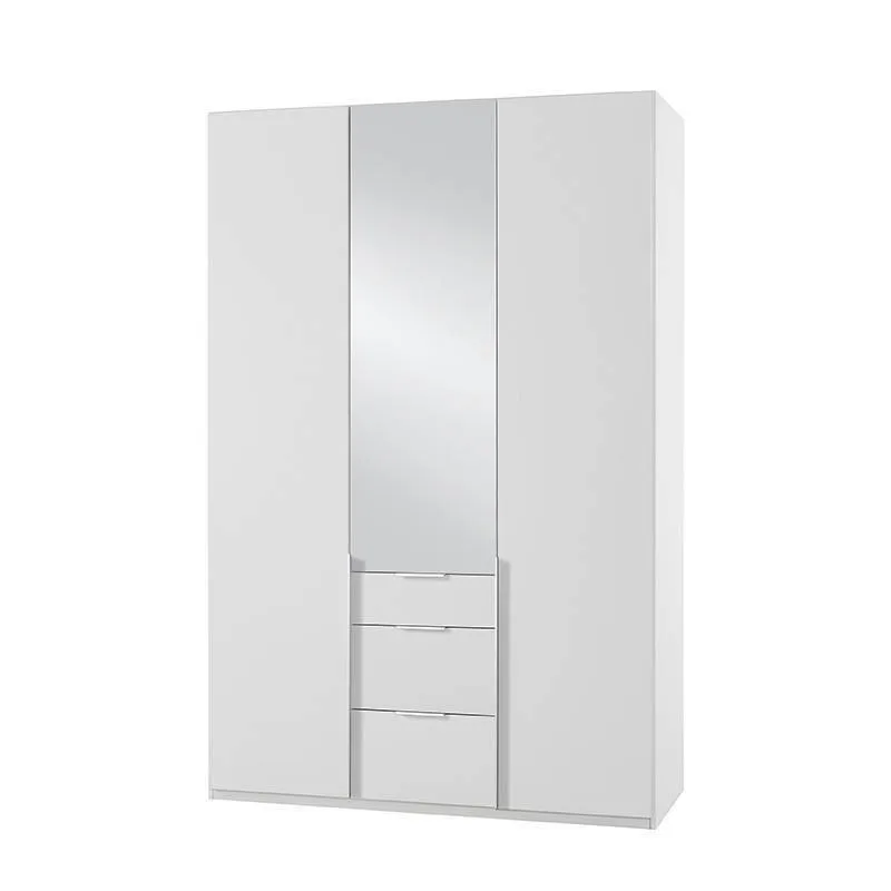 Riidekapp New York A 3u3s+peegel valge