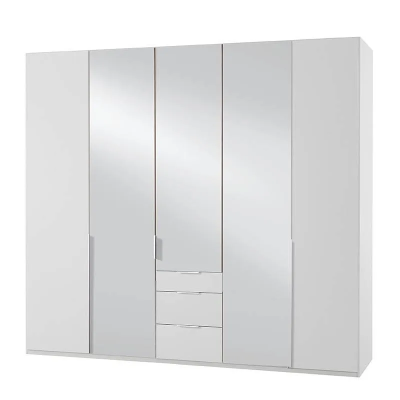 Riidekapp New York A 4u3s+peegel valge