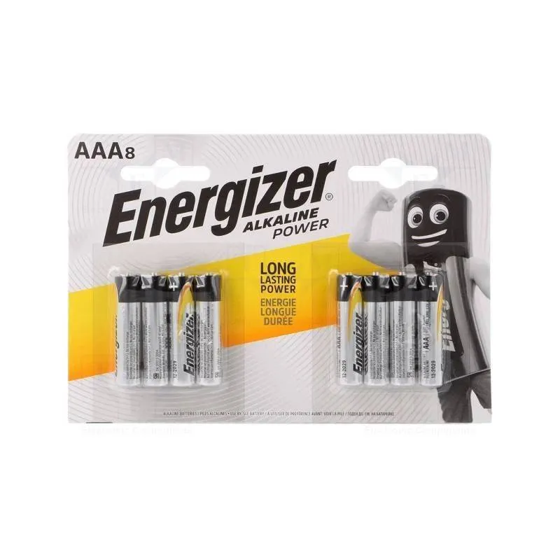 Patareid Energizer Power LR03 AAA 8tk
