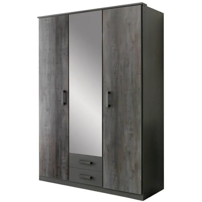 Riidekapp Duisburg grafiit/digiteras