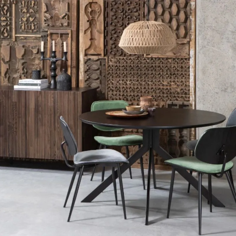 WOOOD Söögilaud Bruno D120 must