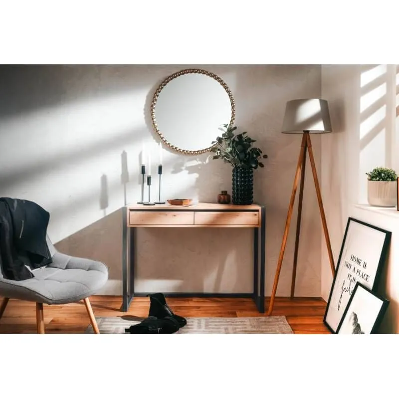 Konsoollaud Denver artisan tamm/antrasiit