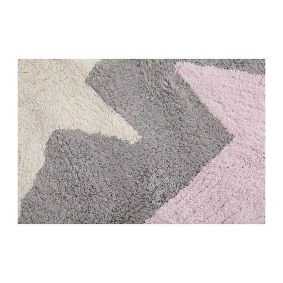Lorena Canals puuvillane vaip Three Stars120x160 cm hall-roosa
