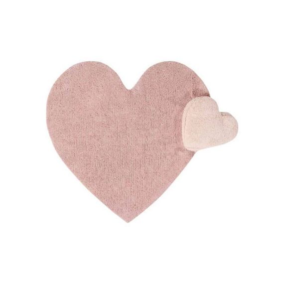 Lorena Canals puuvillane vaip Puffy Love 160x180 cm roosa