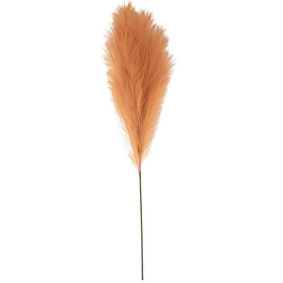 Kunstlill Faux Feather H69 oranž