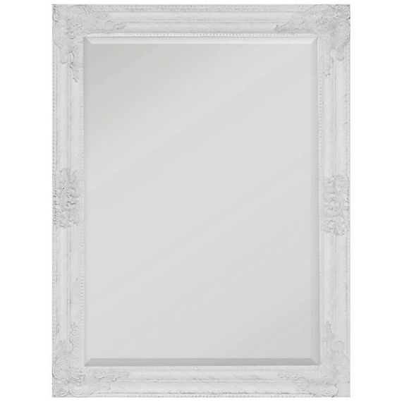 Peegel Bologna 50x70 antiikvalge