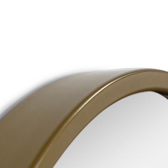 Spinder Design peegel Curve 38x140 kuldne