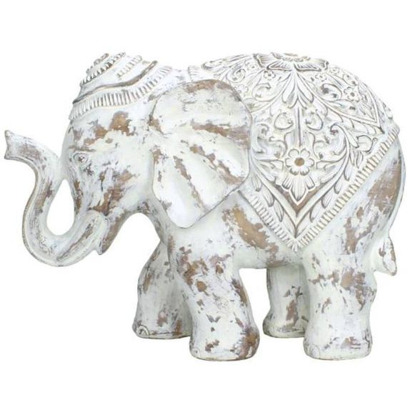 Dekoratiivkuju Elephant valge